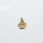 14k Pawprint Charm