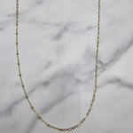 14k Xtra Long Mixed Chain Necklace