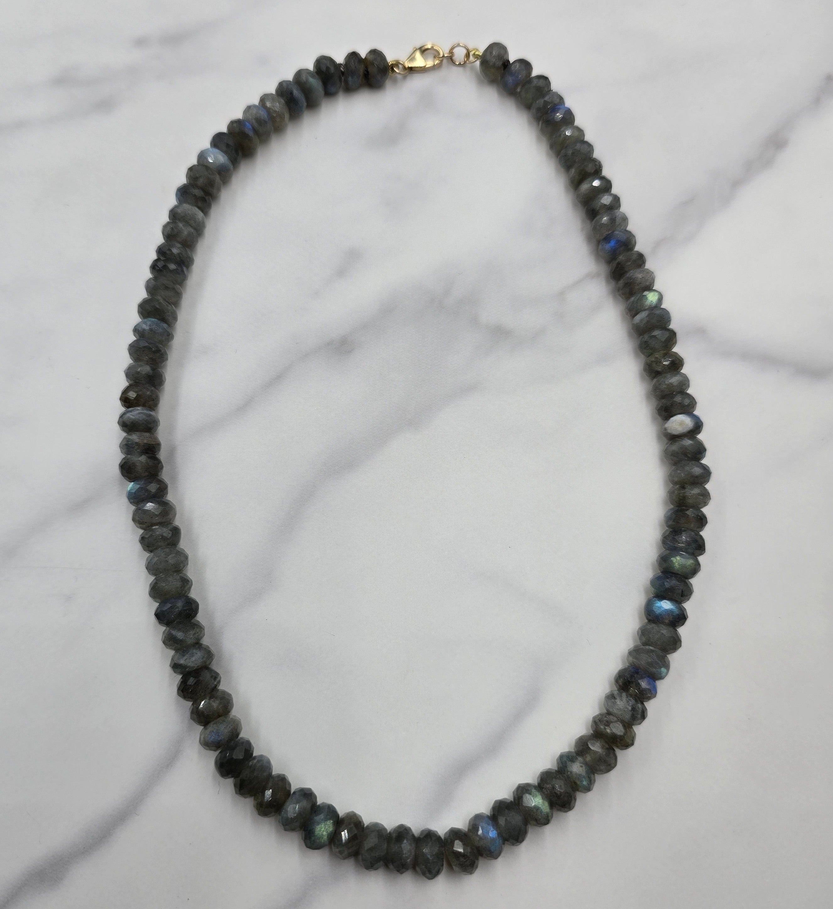 Labradorite Beaded Necklace