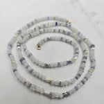 Mixed Moonstone & Pearl Beaded Necklace