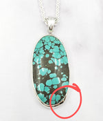 American Turquoise Oval Necklace