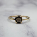 14k Smoky Quartz Ring