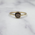 14k Smoky Quartz Ring