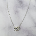 Sterling Trio Necklace