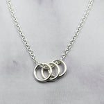 Sterling Trio Necklace