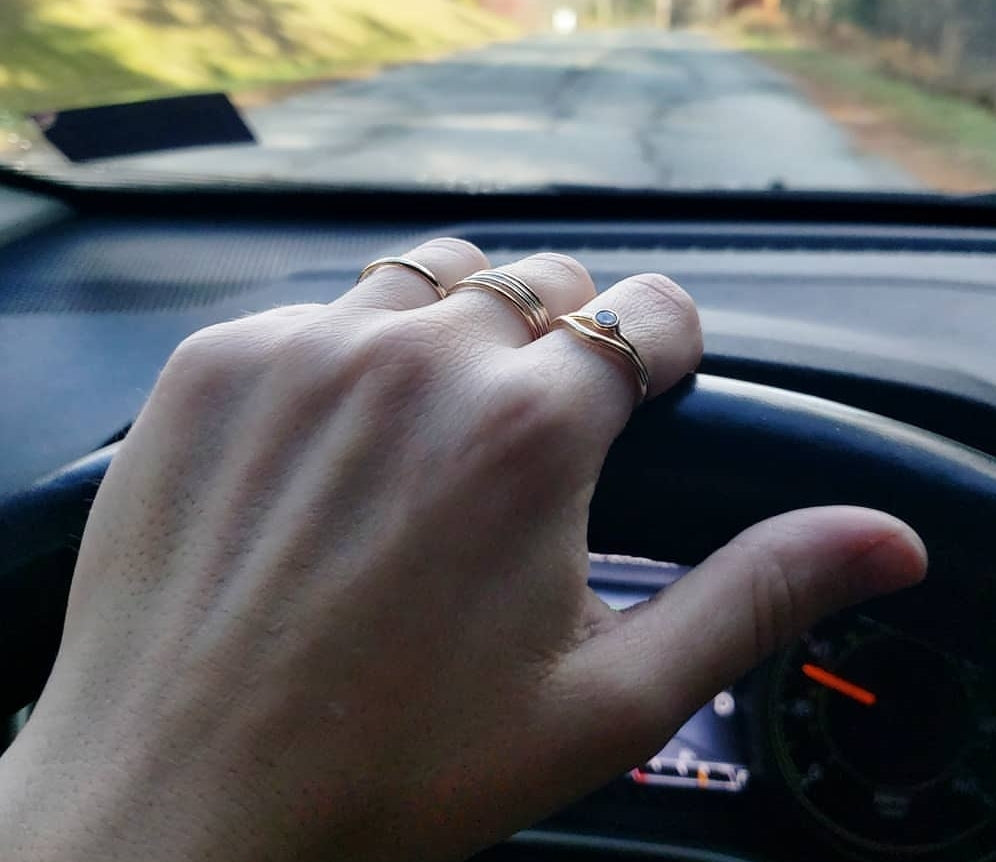 Ultra Skinny Stacking Ring