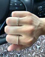 Ultra Skinny Sparkle Ring